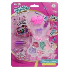 Estojo de Maquiagem Infantil com Sombras, Pincel, anel e batom