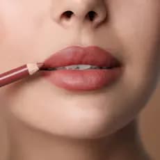 Lápis para Contorno Labial Safira Nº1 com Apontador | Delineador de Lábios Longa Duração