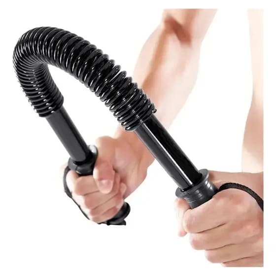 Barra Flexível Twist Power Treinamento Força Braço Torax