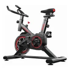Bicicleta ergométrica, bicicleta de spinning, bicicleta profissional para academia, 120 kg,Cor Preto E Vermelho