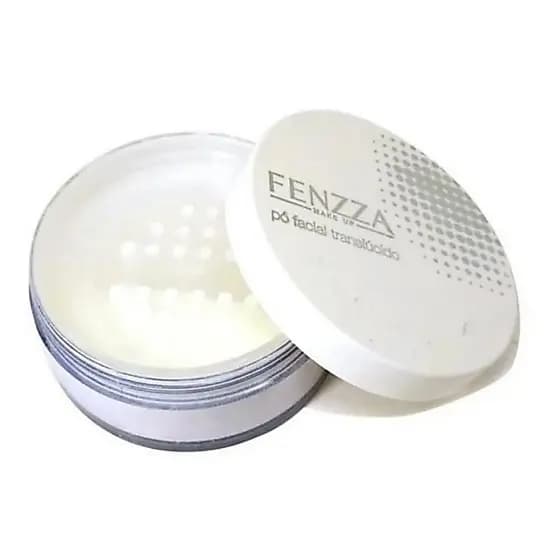 Fenzza Pó Solto Facial Translucido Não Estoura No Flash Branco Make Beleza Maquiagem 1Unidade