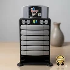 Suporte Exclusivo para 9 Jogos de Nintendo 64 – Rico em detalhes e cheio de nostalgia!