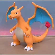 Boneco Charizard Pokémon 3D Premium – Alta Qualidade | Colecionável | Decoração Geek