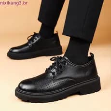 Verão ventilação buraco sandálias sapatos de couro sola macia sapatos de trabalho antiderrapante sandálias de couro maci