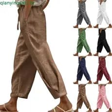 Calça ZA Tricolor Cintura Elástica 8372149