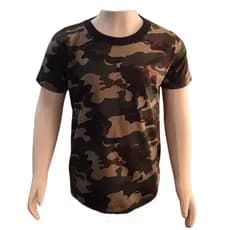Camisa militar camuflado exército infantil juvenil unissex juvenil menino menina tamanho 1 ao 10