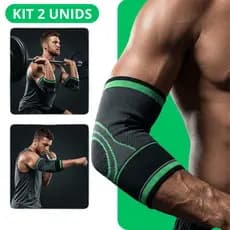 Cotoveleiras Ortopédica Ajustável Compressão Epicondilite Dor Academia Par Fitness Musculação