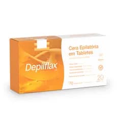 Cera Depilatória Depilflax em Tabletes Natural 1kg!