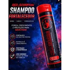 Shampoo Fortalecedor - RED SCORPIN - 300ml