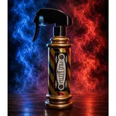 Borrifador Jato Nevoa Dourado 300ml para barbeiro