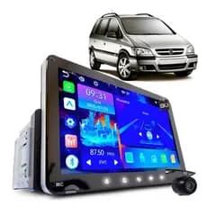 Multimidia 1din 7poleg Zafira Carplay Espelhamento Sem Fio