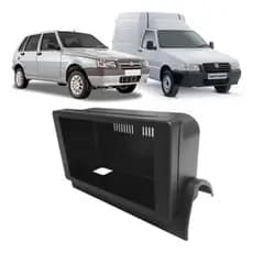 Moldura Preta 2 Din 7 Pol Uno Mille 1994 A 2013