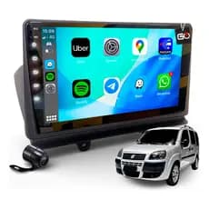 Multimídia Mp10 Carplay Sem Fio Fiat Doblo 2000 À 2021 9pole