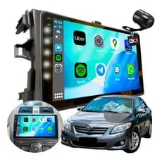Multimídia Mp10 Carplay Sem Fio Corolla 2009 À 2014 9poleg