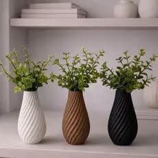Mini Vaso Decorativo Minimalista Moderno para Decorar - Salas, Quartos e Mesa Ideal para Plantas Artificiais