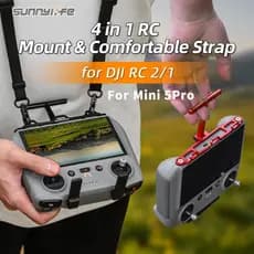 Suporte de Cintura para Controle Sunnylife, Suporte de Mesa, Gancho para Alça de Pescoço, Suporte de Ombro para Mini 4 P