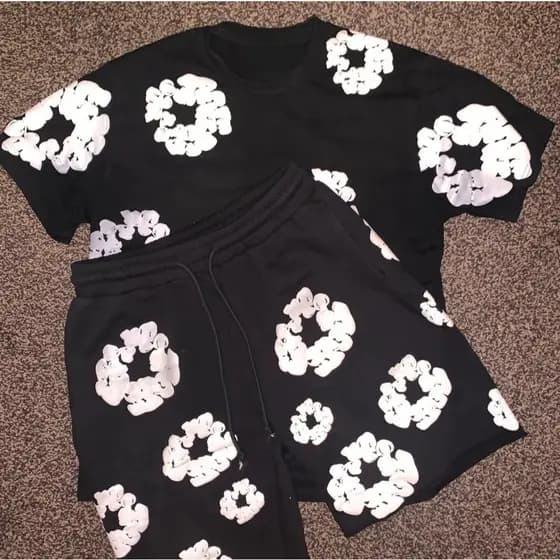 Kit Camiseta Algodão Masculina Gringo Hype + Short Tactel StreetWear Estampado Promoção 100% Algodão Premium Confortável