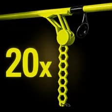 20 Balancinhos UltraSense Tilápia 4g Anti-Vibração – Kit 20 Unidades Super Sensível Dedo-Duro