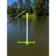 3 Unidades Ponteira Inteligente Dedo Duro ETzinho para Vara de Pesca Visualização Lateral Verde Neon