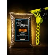 Kit Massa Messiano Tilápia 500g Sabor Variado + Balancinho Dedo Duro Pesca
