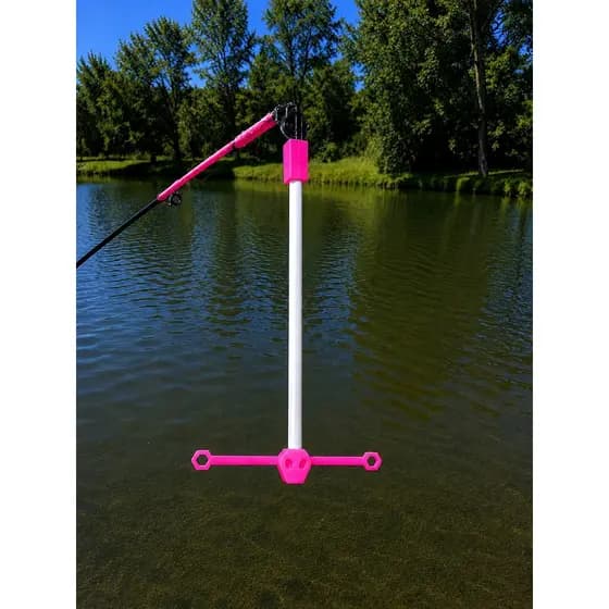 3 unidades Ponteira Inteligente Dedo Duro ETzinho para Vara de Pesca Visualização Lateral ROSA Neon