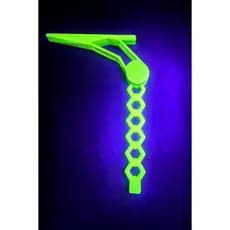 BALANCINHO NEON PARA LUZ NEGRA PESCA NOTURNA - DETECTOR DE FISGADA - DEDO DURO PARA PESCA