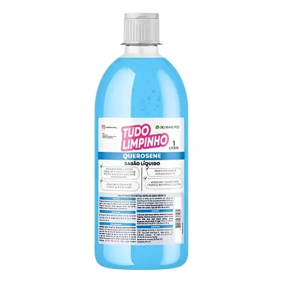 Sabão Querosene Limpa Pisos Tudo Limpinho 1 Litro Querosene