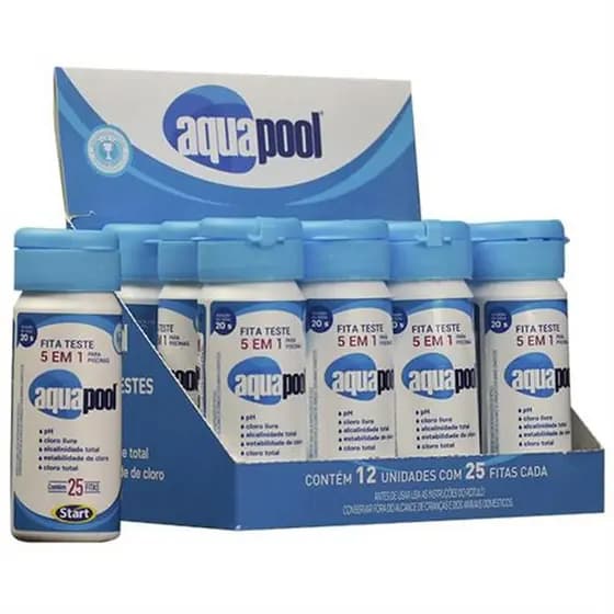 Fita Teste PH 5x1 c/25 - Aquapool
