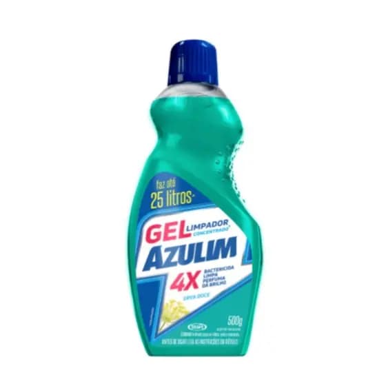 Gel Limpador Concentrado Bactericida Erva Doce Azulim 500g