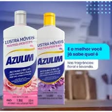 Lustra Móveis Azulim 200ml Lavanda/Floral Multi SuperfIcies