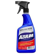 BRILHA INOX E CROMADOS START COM PULVERIZADOR 500ML AZULIM