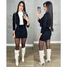 Jaqueta suede feminino super estilosa  inverno