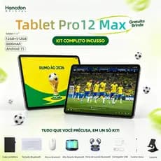 【Teclado, mouse e alto-falantes gratuitos】Tablet Galaxy Pro12 Max Android 12 GB + 512 GB 11,6 polegadas HD 8800mAh wifi