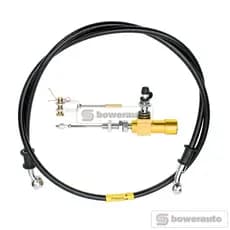Cilindro Escravo de Embreagem Hidráulica 12.7mm Moto Street Conversão de Cabo para Hidráulico Mangueira 1200mm BMS17