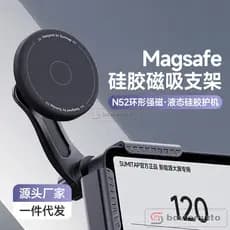 Suporte Magnético para Celular Carro 360° Clipe de Tela Painel Universal para Veículos Elétricos BCMH05