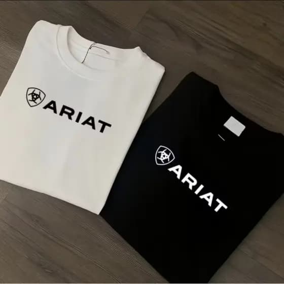 Kit 2 camiseta Masculina Rodeio AriaT Cautry Streetwear top Cores