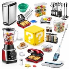 Kit 3 Produtos Casa e Cozinha Utilidades Domésticas Organização Cozinha Promoção envio aleatorio