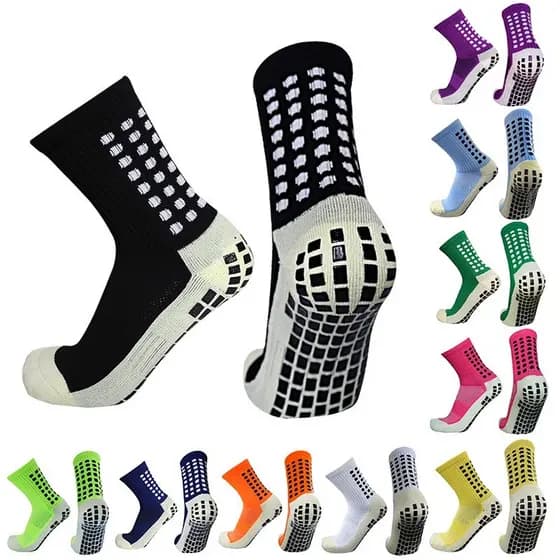 Sapatos De Futebol Novo Profissional Respirável Esportes Ao Ar Livre Das Mulheres Dos Homens Meias Antiderrapante Silico