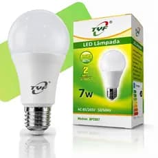 Lâmpada Led Bulbo 7w Branco Frio Bivolt 110v 220v Econômica Luz Branca Aconchegante | Envio Imediato