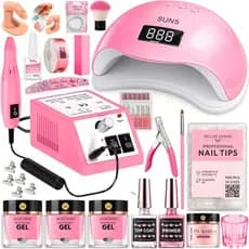 Kit Unhas em Gel Alongamento Manicure Completo Cabine Lixadeira Mercedes | Envio Imediato