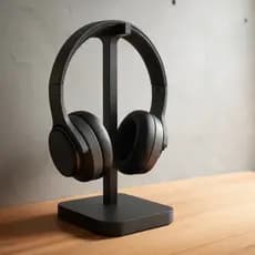Suporte de Mesa para Fone Headset Gamer Universal Elegante Minimalista