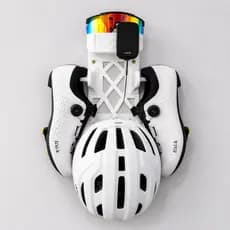 Suporte para Equipamentos de Ciclismo, Sapatilha , Óculos e GPS Garmin IGPSports e Similares | Bike l Parede