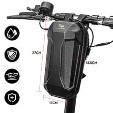 HONEYWHALE 4L Bolsa Frontal Rígida para Patinete, Aplicável a bicicletas e scooters