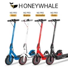 HONEYWHALE M2 Pro 500W Patinete Elétrico Scooter, Velocidade 32KM/H, 22KM Autonomia, App Bluetooth
