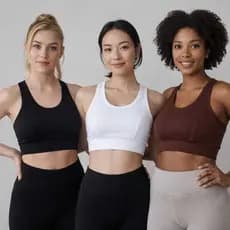 Blusa Feminina KIT Top Cropped Feminino malha canelada