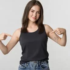 Blusa Feminina KIT Regata Feminina Canelada