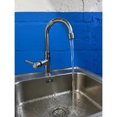 Torneira Lavatório Bica Móvel Inox/Metal 100%