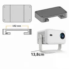 Suporte Reforçado Para Projetor Magcubic L018 Hd 4k