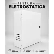 Caixa Rack Organizadora Metálica Vertical Branco