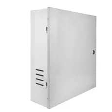 Caixa Rack Organizadora Metálica Vertical para DVR CFTV - Preto
